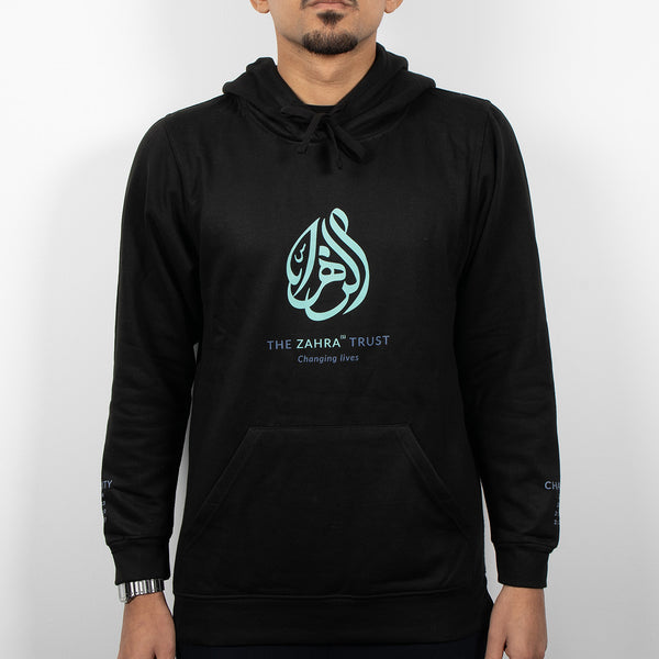 The Zahra Trust charity hoodie in black